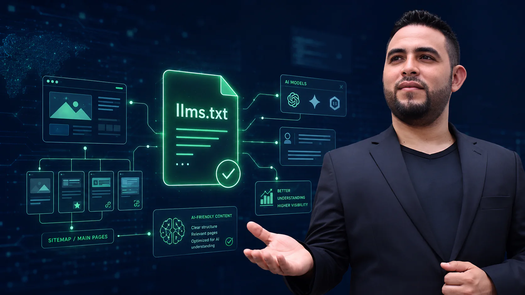 Cos'è il file llms.txt e come può aiutare un sito web
